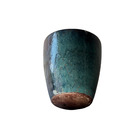 Vaso de Planta Grande Cerâmica Moderno 31x30 Verde Musgo