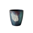 Vaso de Planta Grande Cerâmica Moderno 31x30 Verde Musgo