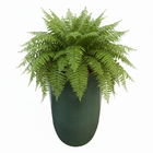 Vaso de Planta Grande em Cerâmica 75x49 Verde Americano Bella Art Vetrificados