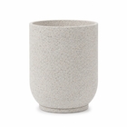 Vaso Comum Grande em Resina 45x35cm com prato Granito 7869 Garden