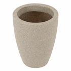 Vaso de Planta Grande em Plástico 32x25cm Granito Malta Naterial
