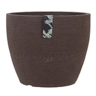 Vaso de Planta Grande em Plástico 42x52cm Café Europa Japi