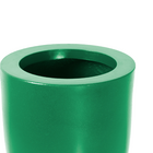 Vaso de Planta Grande em Plástico 45x30cm Verde Cone Liso Vasap