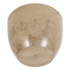 Vaso de Planta Grande em Plástico 45x60cm Camurça Verona Vasart