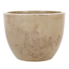 Vaso de Planta Grande em Plástico 45x60cm Camurça Verona Vasart