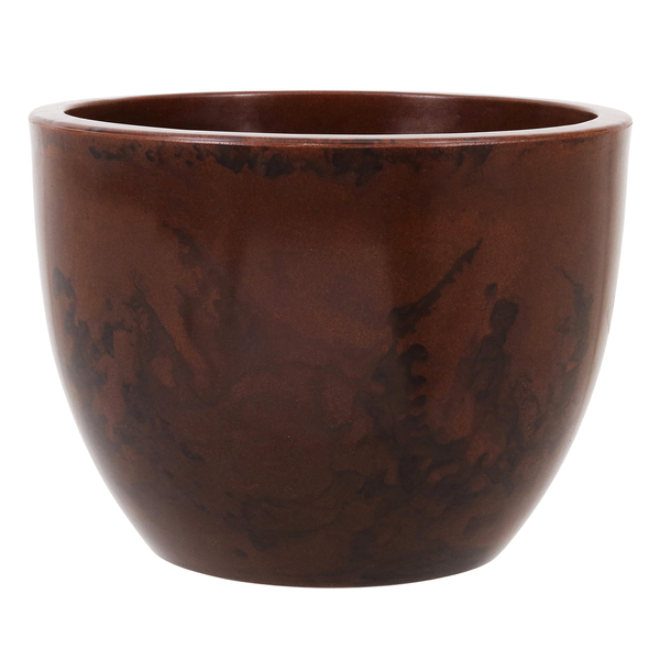 Vaso de Planta Grande em Plástico 45x60cm Rusty Verona Vasart