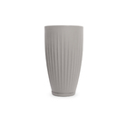 Vaso de Planta Jumbo de Plstico 90x50cm com Prato Cinza Florence Geolia