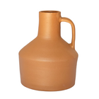 Vaso de Planta Médio Cerâmica 22x18cm Cerâmica Vermelha Decorativo Boa Nova