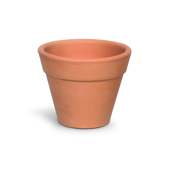 Vaso de Planta Médio em Cerâmica 25x28cm Terracota Cerâmica Ribeiro