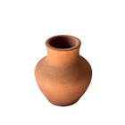 Vaso de Planta Médio Cerâmica Moderno 30x16 Terracota