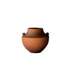 Vaso de Planta Médio Cerâmica Moderno 30x19 Terracota