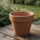 Vaso de Planta Médio em Cerâmica 30x32cm Terracota Cerâmica Ribeiro