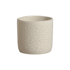 Vaso de Planta Médio Cerâmica Bege Moderno Burian by Cerâmica Burguina