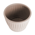Vaso de Planta Mdio de Plstico 30x38cm com Prato Areia Geolia