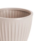Vaso de Planta Mdio de Plstico 30x38cm com Prato Areia Geolia