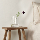 Vaso de Planta Médio de Vidro 20,5x16cm Cristal Mart Collection