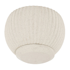 Vaso de Planta Médio em Plástico 17x23cm com Prato Areia Naterial