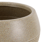 Vaso de Planta Médio em Plástico 24x34cm Bege Arruda Naterial