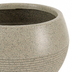 Vaso de Planta Médio em Plástico 24x34cm Cinza Arruda Naterial