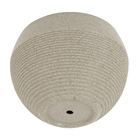 Vaso de Planta Médio em Plástico 24x34cm Cinza Arruda Naterial