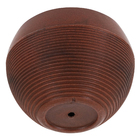 Vaso de Planta Médio em Plástico 24x34cm Marrom Arruda Naterial