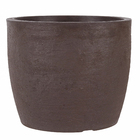 Vaso de Planta Médio em Plástico 28x33cm Café Europa Japi