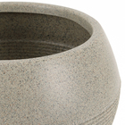 Vaso de Planta Médio em Plástico 28x37cm Cinza Arruda Naterial