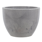 Vaso de Planta Médio em Plástico 30x40cm Cimento Verona Vasart