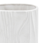 Vaso de Planta Médio em Porcelana 24x12cm Branco Decor Florarte