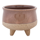 Vaso de Planta Pequeno em Cerâmica 9x13cm Fendi Decor Florarte