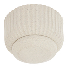 Vaso de Planta Pequeno em Plástico 13x21cm com Prato Areia Naterial