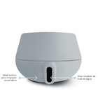 Vaso de Planta Pequeno Plástico 18x27 Autoirrigável e Inteligente Cimento Brota Company