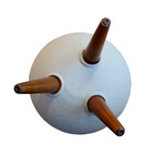 Vaso de Planta Pequeno Plástico 39x33cm Cimento Japi