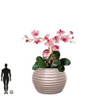 Vaso De Planta Redondo15x20 Vbf15 Areia - Foster