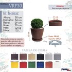 Vaso De Planta Redondo 30x30 Vrf30 Areia - Foster