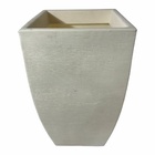 Vaso De Plantas Quadrado Para Decoração Sala E Jardim 65x41 -