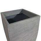 Vaso De Plantas Quadrado Para Decoração Sala E Jardim 65x41 -