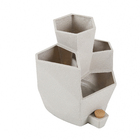 Vaso de Plástico Temperos Vida Cinza 42x38cm Japi