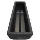 Vaso De Polietileno + Jardineira Viena 100x23 Para Plantas -