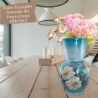 Vaso De Porcelana Para Flores Jarro De Louça Grande Abacaxi 1