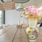 Vaso De Porcelana Para Flores Jarro De Louça Grande Abacaxi 1