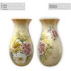 Vaso De Porcelana Para Flores Jarro De Louça Grande Ampulheta