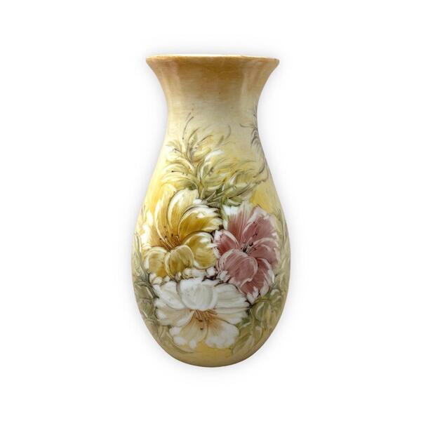 Vaso De Porcelana Para Flores Jarro De Louça Grande Ampulheta