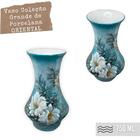 Vaso De Porcelana Para Flores Jarro De Louça Grande Oriental