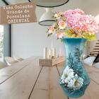 Vaso De Porcelana Para Flores Jarro De Louça Grande Oriental
