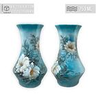 Vaso De Porcelana Para Flores Jarro De Louça Grande Oriental