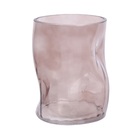 Vaso de Vidro 52733-102 Marrom 18x12cm Grillo