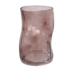 Vaso de Vidro 52734-102 Marrom 20x12cm Grillo