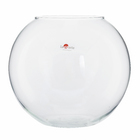 Vaso de Vidro Aquário Incolor 26x28cm Luvidarte