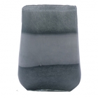 Vaso De Vidro Cinza